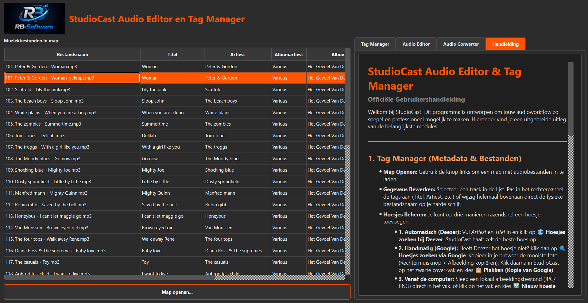 StudioCast Handleiding